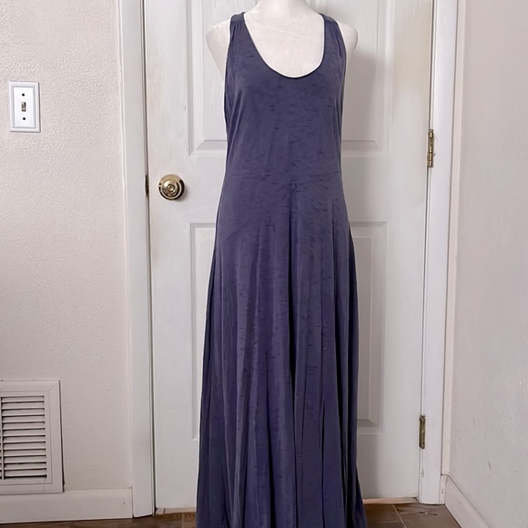 Anthropologie Dresses & Skirts - Maeve by Anthropologie halter style plum maxi dress size medium